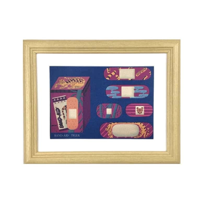 シルクスクリーンの表現から生まれたレトロポップな世界観｜アートの